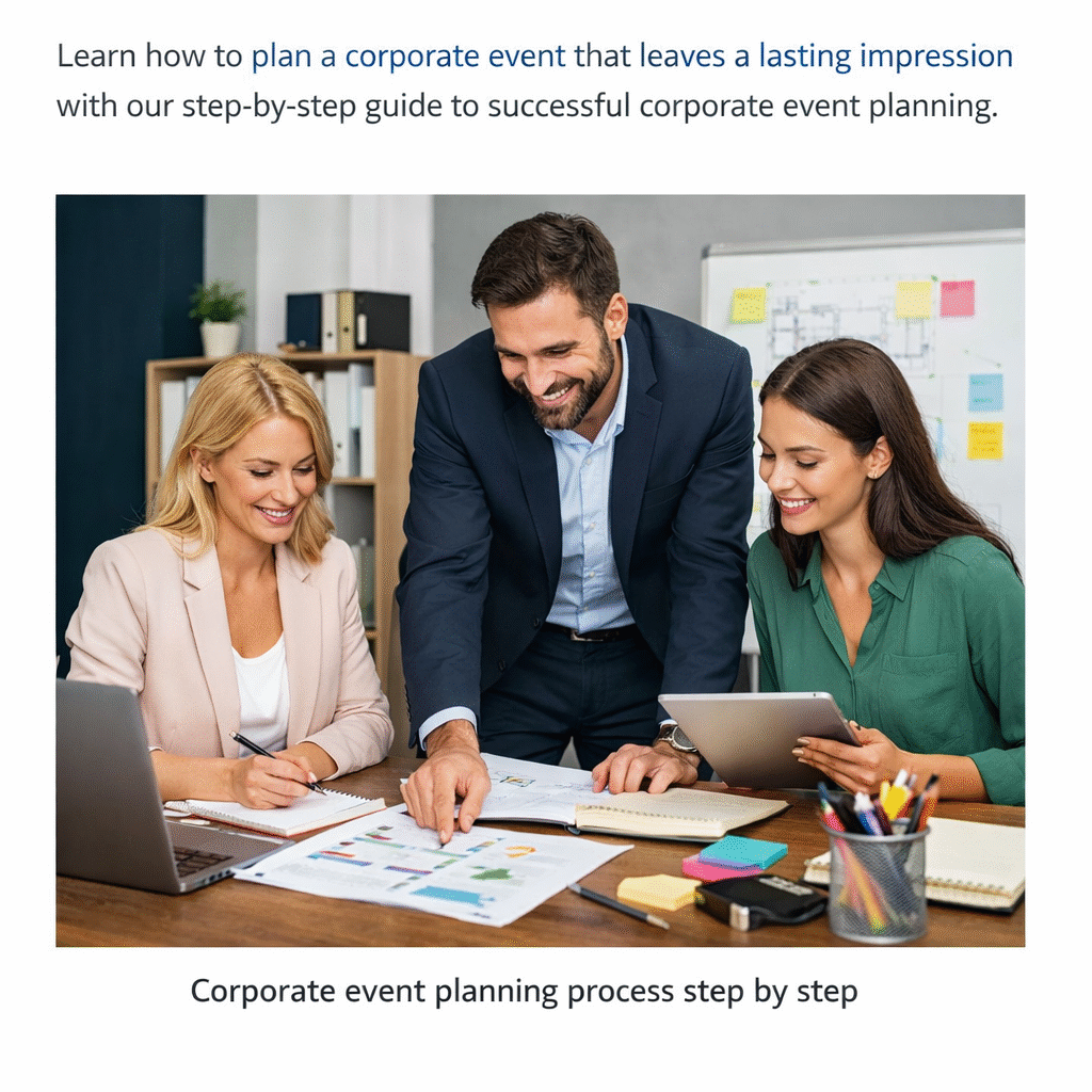 How to Plan a Corporate Event: Complete Guide